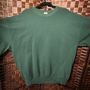 Vintage Jerzees Forest Green Crewneck Sweater